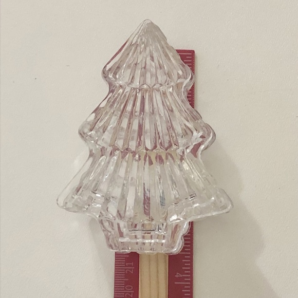 VTG I W Rice & Co Made Exclusively for Neiman Marcus Crystal Christmas Tree Box - Picture 8 of 9
